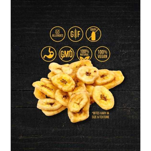 Banana Bites Dog Treats F43785